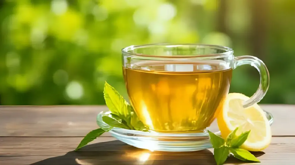 Chá de erva-cidreira