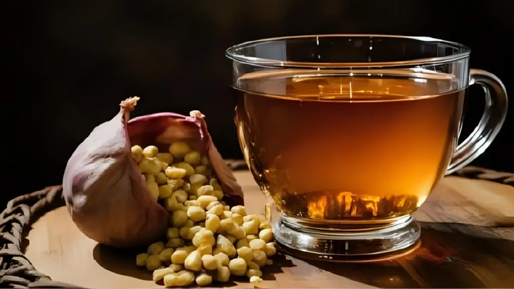 Chá de feno grego e alcachofra